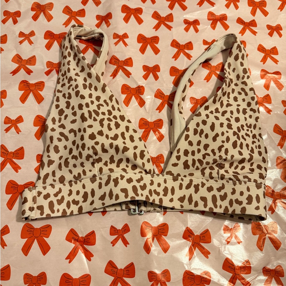 Leopard Print Women's Bralette